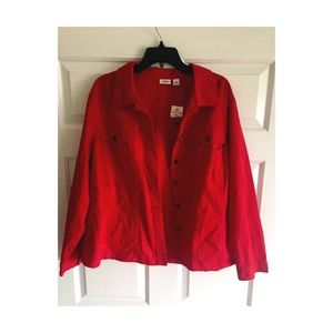 Cato red jacket
